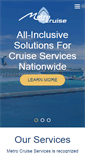 Mobile Screenshot of metrocruiseservices.com